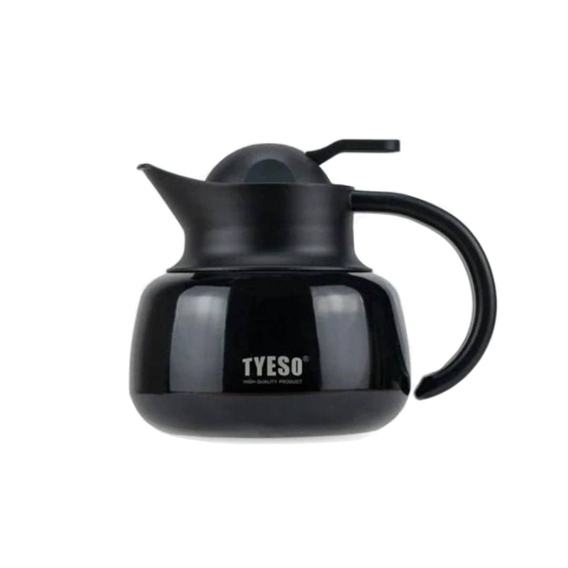 TETERA TYESO CON INFUSOR ACERO INOXIDABLE 600ML NEGRO - 1