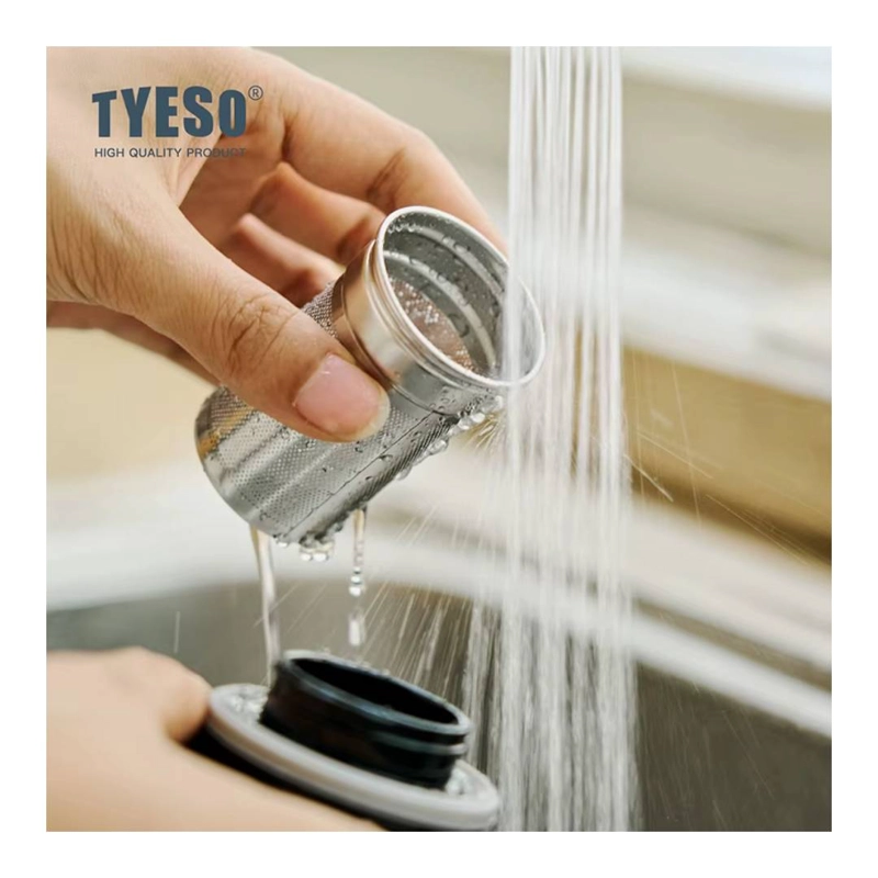TETERA TYESO CON INFUSOR ACERO INOXIDABLE 600ML NEGRO - 4