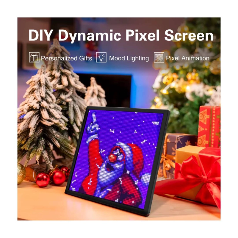 PANTALLA PIXEL ART LED RGB 64X64 PROGRAMABLE CON APP BT - 2