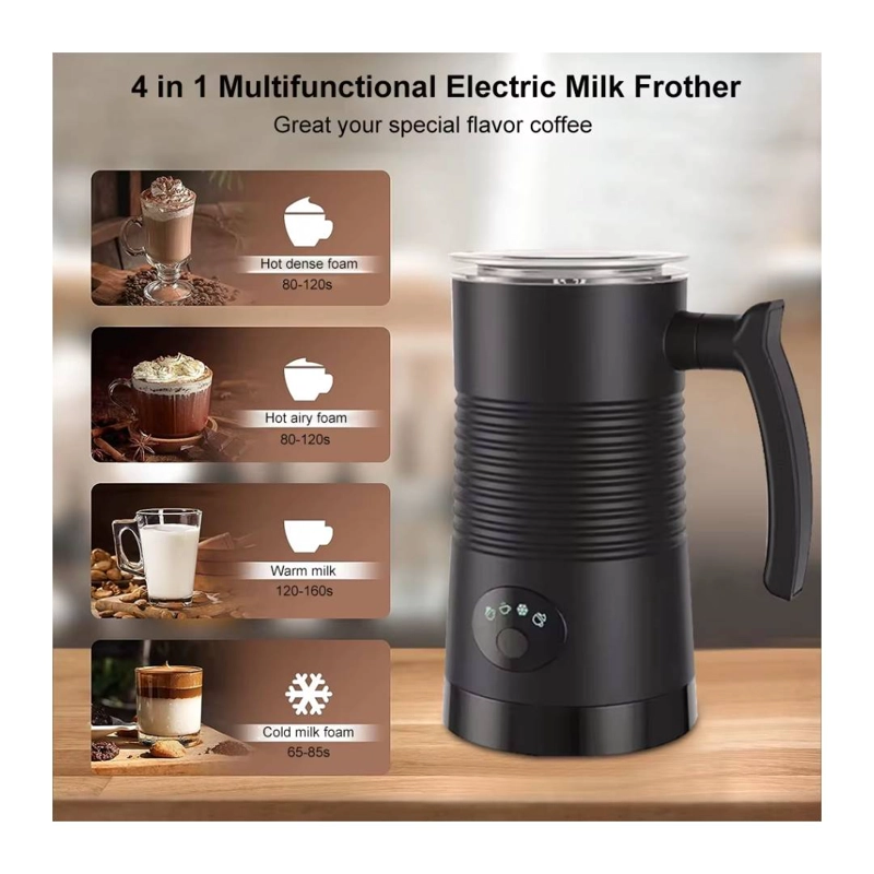 ESPUMADOR DE LECHE ELE CTRICO 4 EN 1 FRIO Y CALIENTE - 6