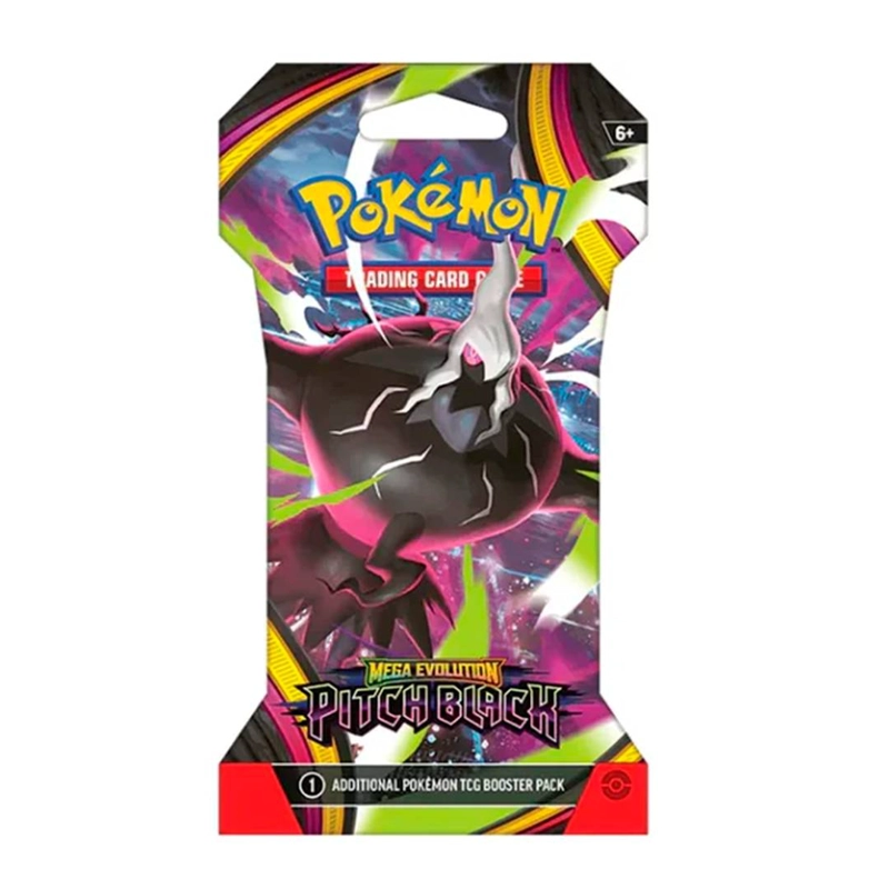 POKEMON TCG PITCH BLACK SOBRE SLEEVED INGLES - 1