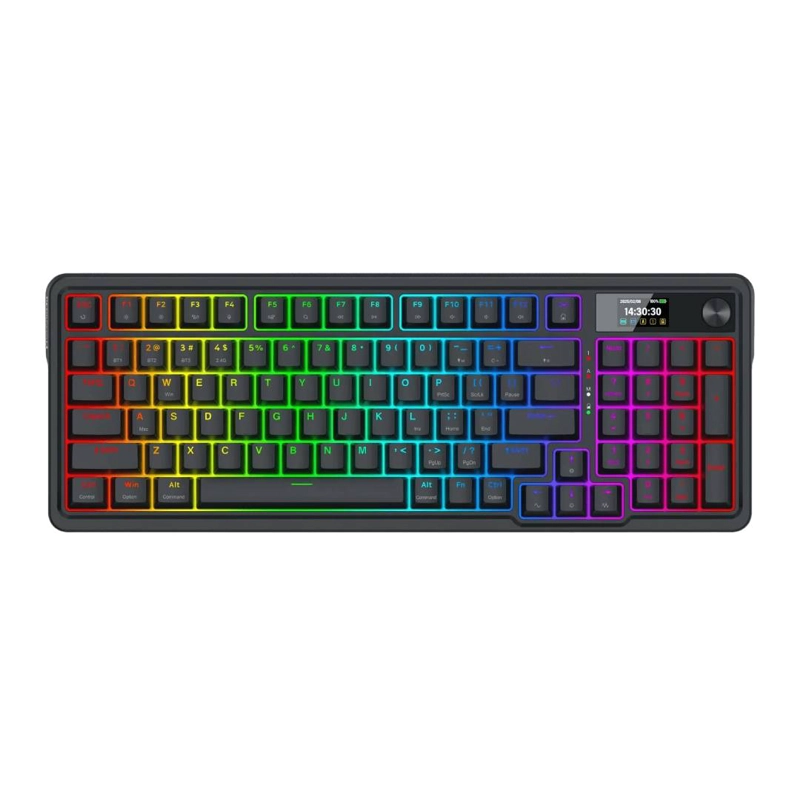 TECLADO REDRAGON EISA LCD PRO K719RGB-PRO SP (YOLK SWITCHES) - 1