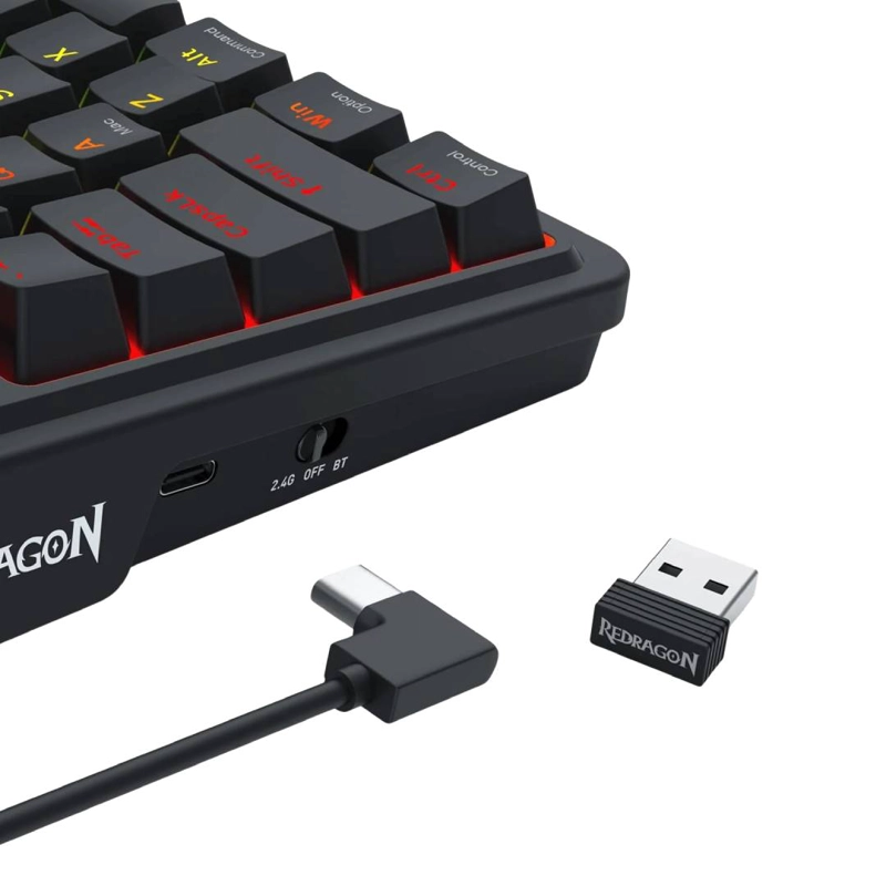 TECLADO REDRAGON EISA LCD PRO K719RGB-PRO SP (YOLK SWITCHES) - 5