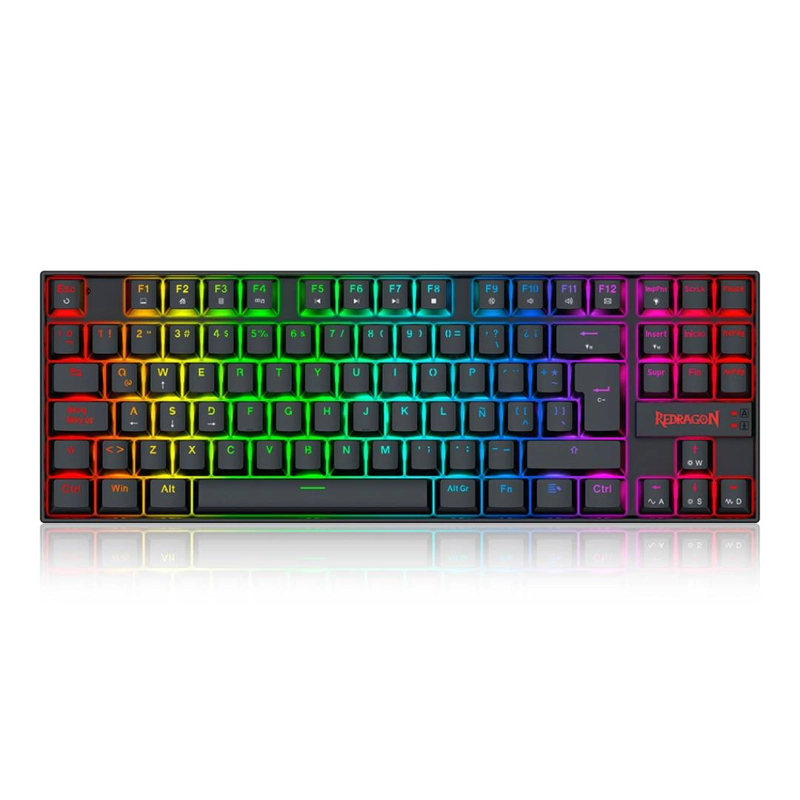 TECLADO REDRAGON KUMARA K552RGB-M SP MAGNETIC ESPAÑOL - 1