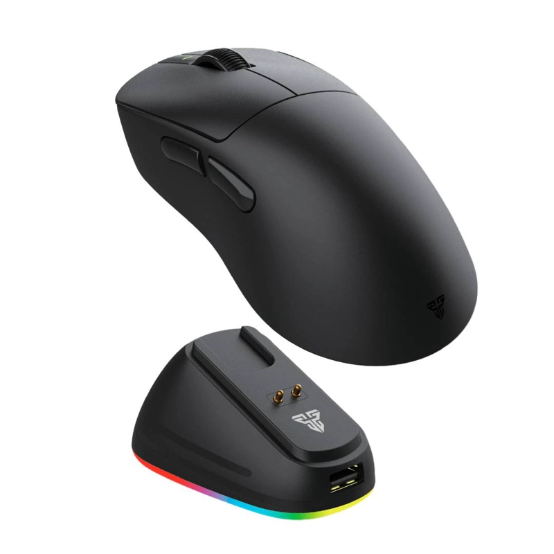 MOUSE INALAMBRICO FANTECH WG14E YARI E 12.000 DPI BLACK - 1