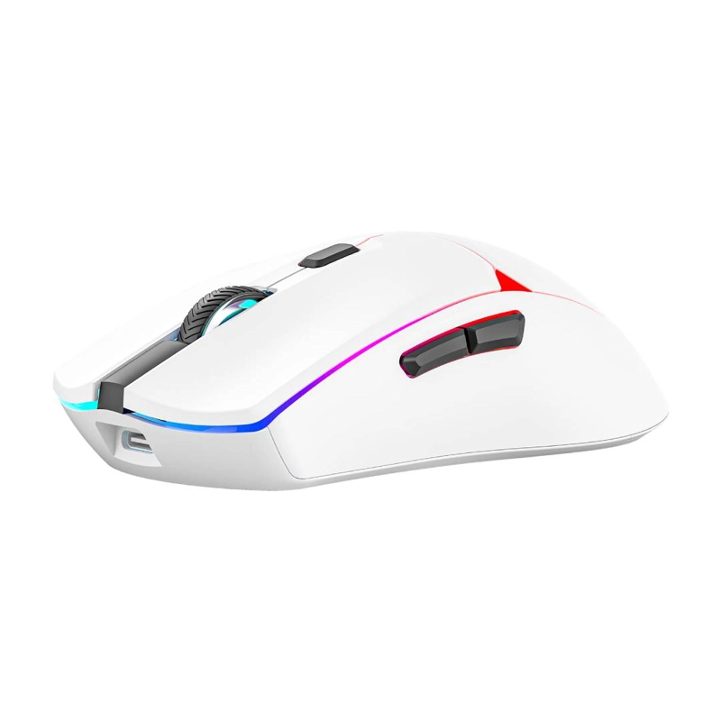 MOUSE INALAMBRICO FANTECH WG7V2RD CRYPTO II 12.000 DPI WHITE - 4