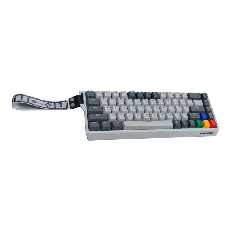 TECLADO FANTECH MK922 ATOM HE68 PRO SUPERMAXFIT SW EMERALD - 3