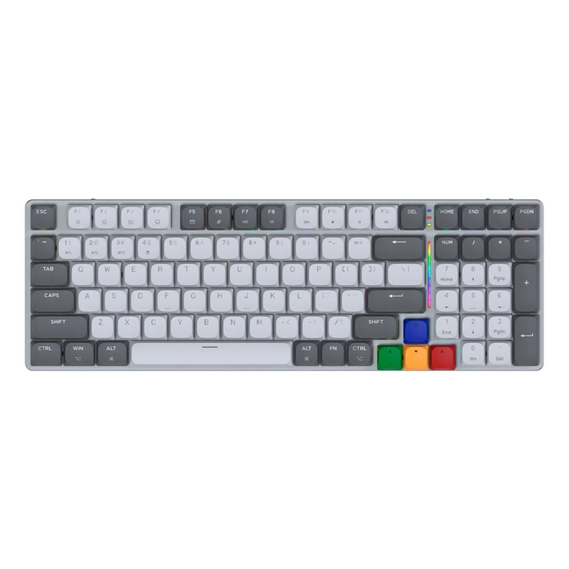 TECLADO FANTECH MK916 MAXFIT AIR99 SUPERMAXFIT SWITCH BROWN - 1