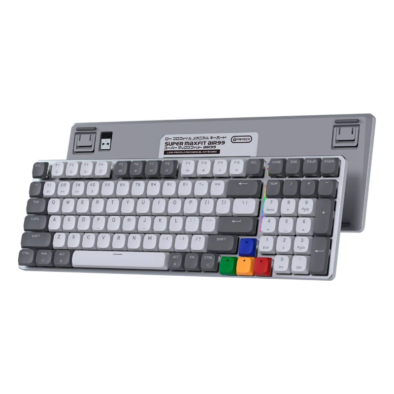 TECLADO FANTECH MK916 MAXFIT AIR99 SUPERMAXFIT SWITCH BROWN - 2