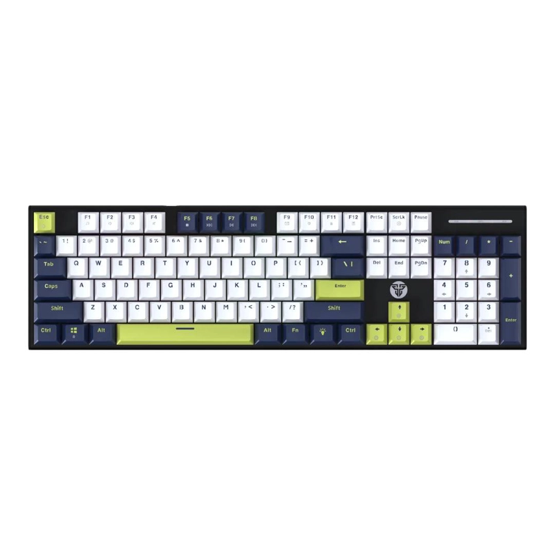 TECLADO FANTECH MK878S ATOM104S RGB MORI WHITE SWITCH ROSIE - 1