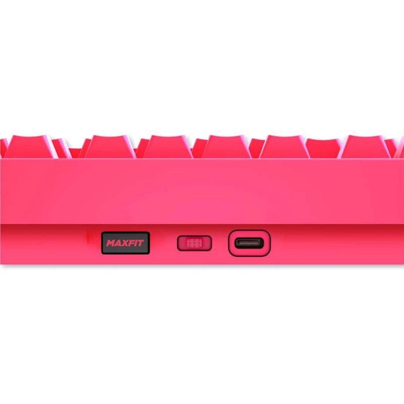 TECLADO INALAMBRICO FANTECH MK921 MAXFIT8 ROSIE PINK S WHITE - 3