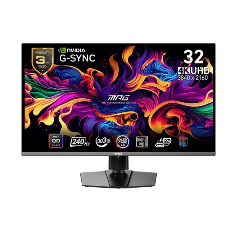 MONITOR GAMER MSI MPG 321URX QD- OLED 32' 240HZ - 1