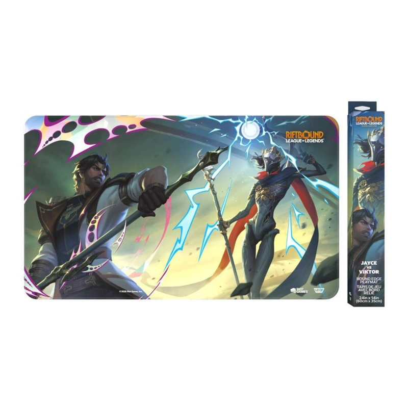 PLAYMAT RIFTBOUND TCG: VENDETTA: JAYCE VS VICTOR - 1