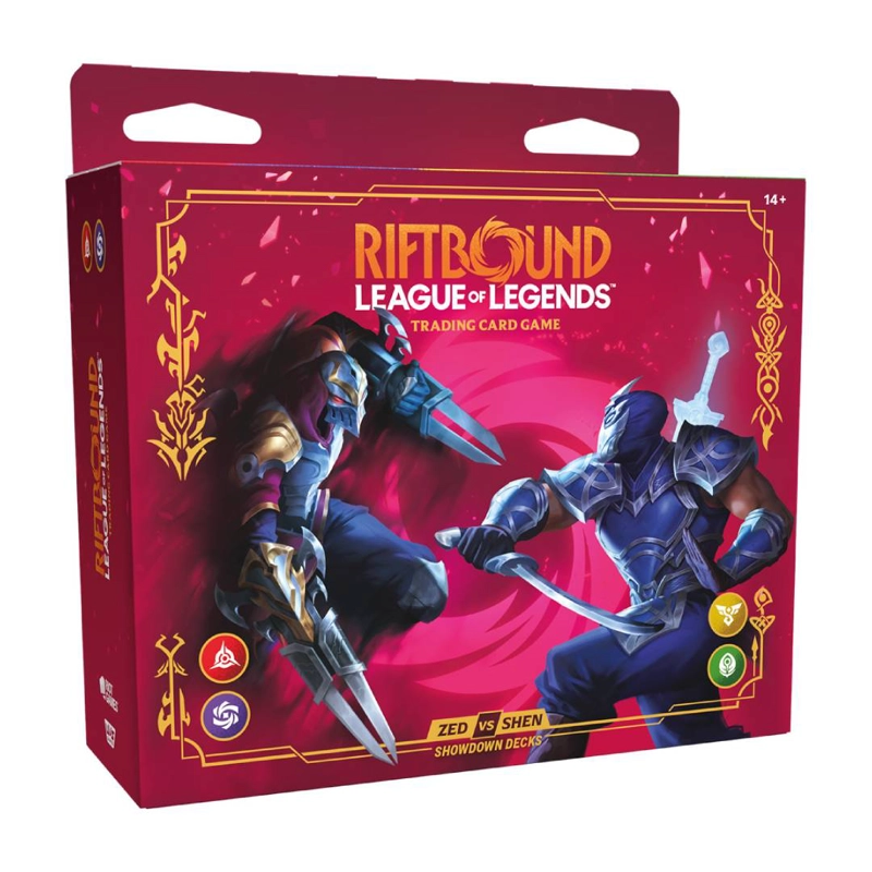 RIFTBOUND TCG: SET 4, VENDETTA: SHOWDOWN DECKS ZED VS SHEN - 1