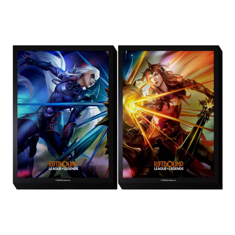 PROTECTORES RIFTBOUND TCG - VENDETTA: DIANA VS LEONA - 4