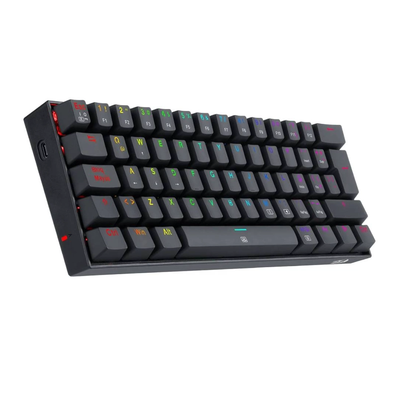 TECLADO REDRAGON DRAGONBORN RGB BLACK SWITCH BROWN ESPAÑOL - 2