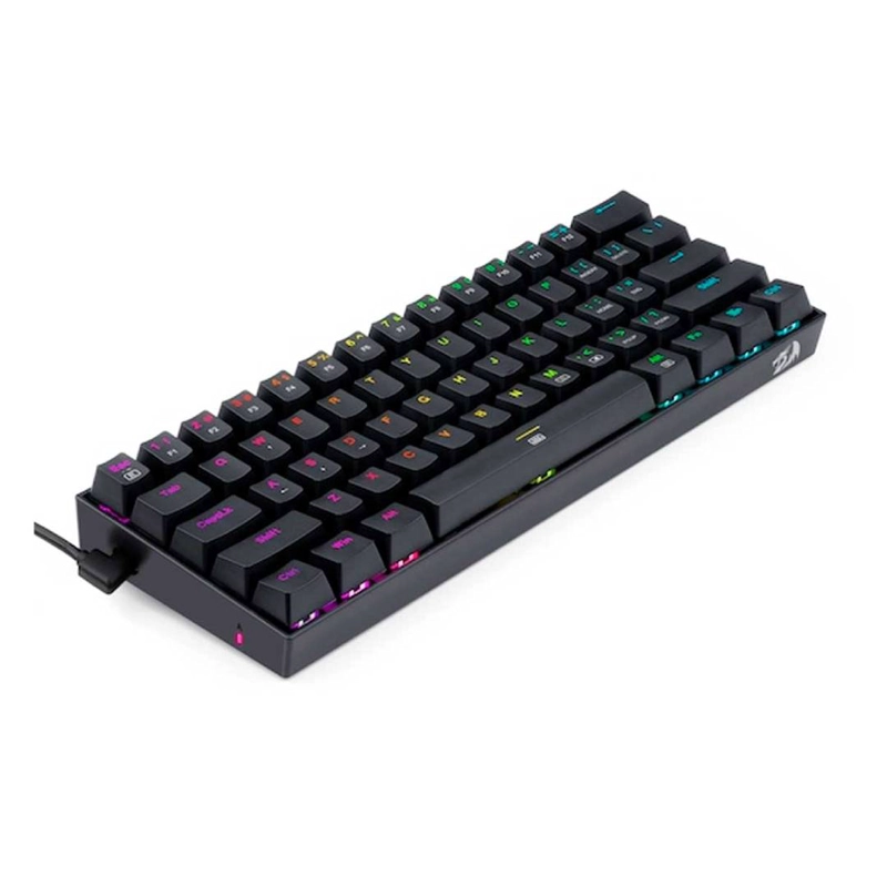 TECLADO REDRAGON DRAGONBORN RGB BLACK SWITCH BROWN ESPAÑOL - 3