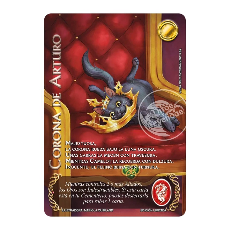 DISPLAY ESPADA SAGRADA ANIVERSARIO MYL + 3 CARTAS GATOS - 2