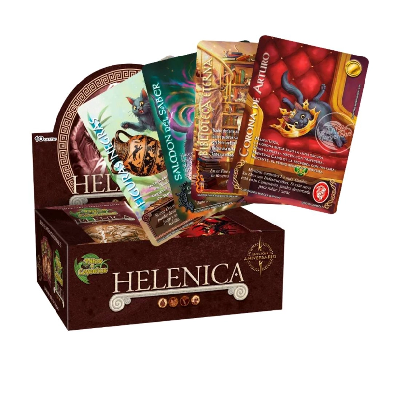 DISPLAY HELE NICA ANIVERSARIO MYL + 3 CARTAS GATOS - 1
