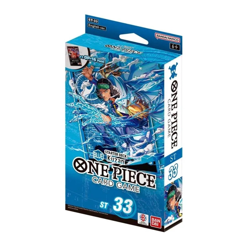 ONE PIECE TCG: STARTER DECK ST-33 KUZAN BLUE - 1