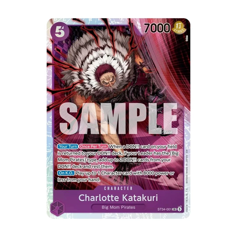 ONE PIECE TCG: STARTER DECK ST-34 KATAKURI PURPLE - 2