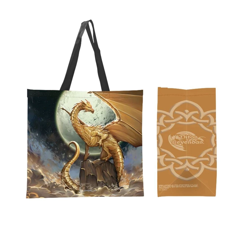 TOTEBAG MITOS Y LEYENDAS DRAGON DORADO - 1