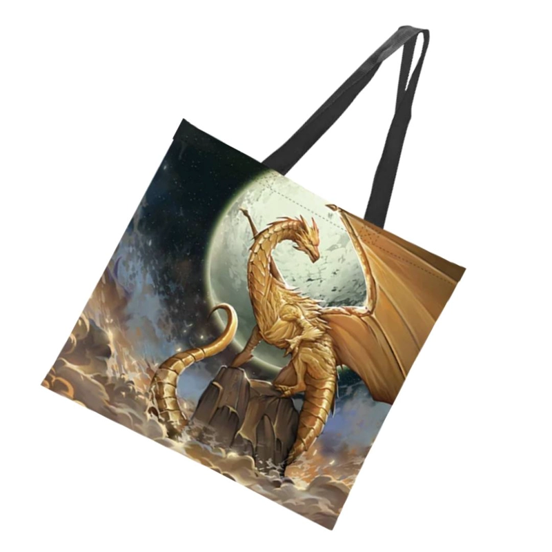 TOTEBAG MITOS Y LEYENDAS DRAGON DORADO - 2