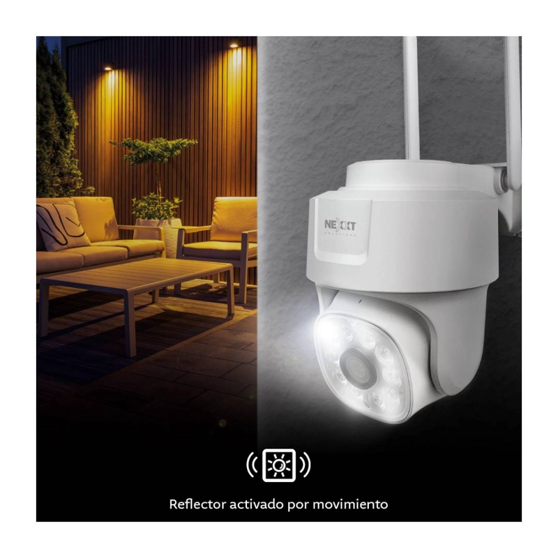 CAMARA INTELIGENTE EXTERIOR NEXXT NHC-OP10 WI-FI PTZ - 4