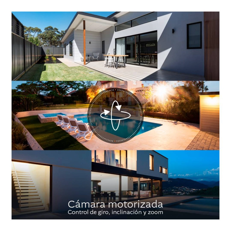 CAMARA INTELIGENTE EXTERIOR NEXXT NHC-OP10 WI-FI PTZ - 7