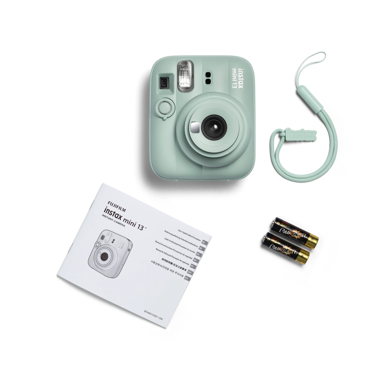 CAMARA INSTANTANEA INSTAX MINI 13 LAGOON GREEN - 5