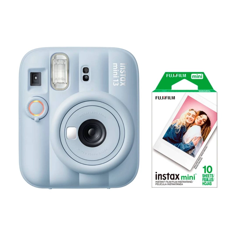 KIT CAMARA FUJIFILM INSTAX MINI 13 BLUE + 10 FILM - 1