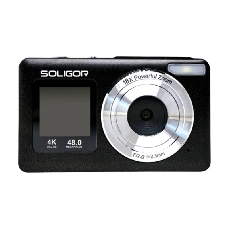 CAMARA SOLIGOR DIGITAL DC06S SELFIE NEGRA - 1
