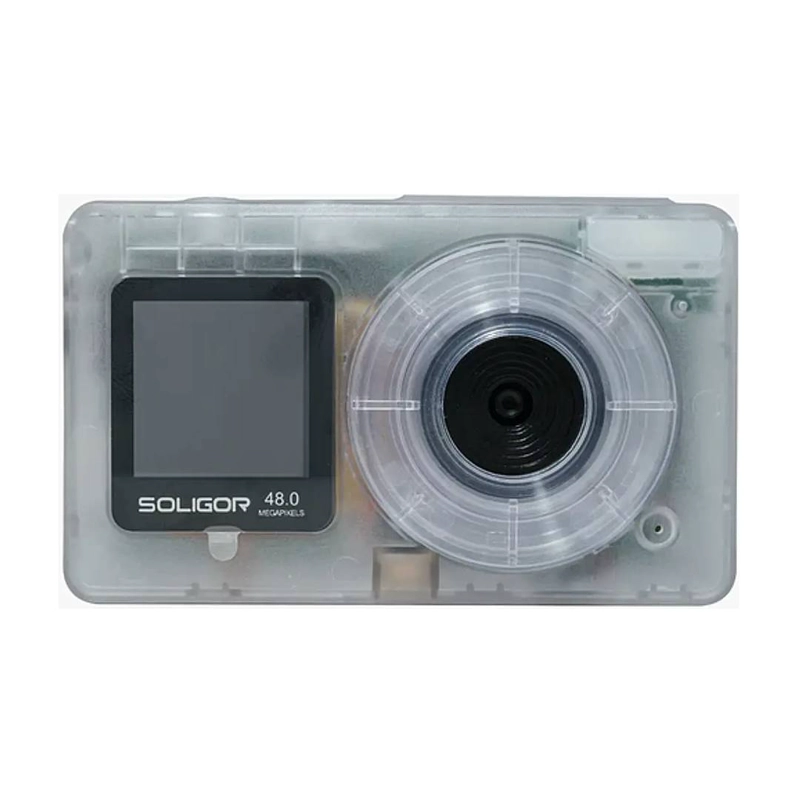 CAMARA SOLIGOR DIGITAL DC06T SELFIE WHITE TRANSPARENT - 1