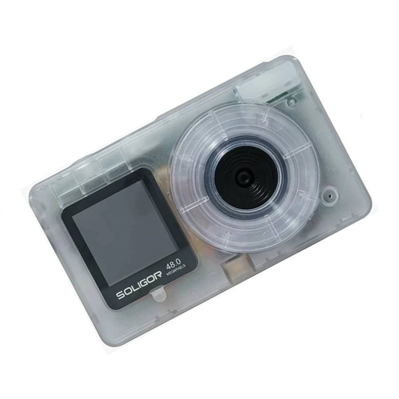 CAMARA SOLIGOR DIGITAL DC06T SELFIE WHITE TRANSPARENT - 2