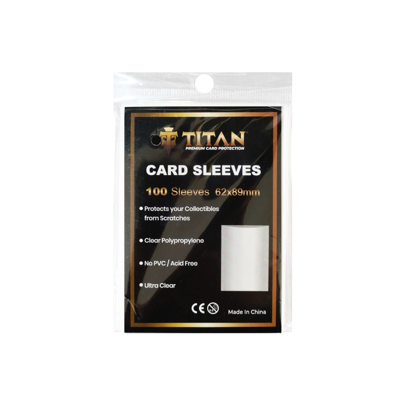 PROTECTOR SMALL TITAN PRO 62X89MM - CLEAR 100U - 1