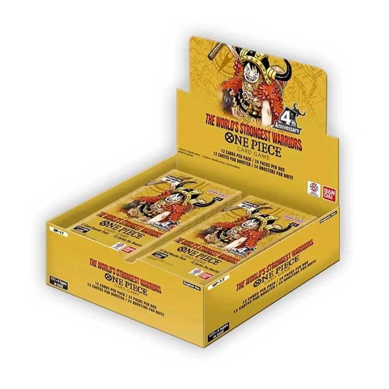 ONE PIECE TCG OP17 THE WORLDS STRONGEST WARRIORS BOOSTER BOX - 1