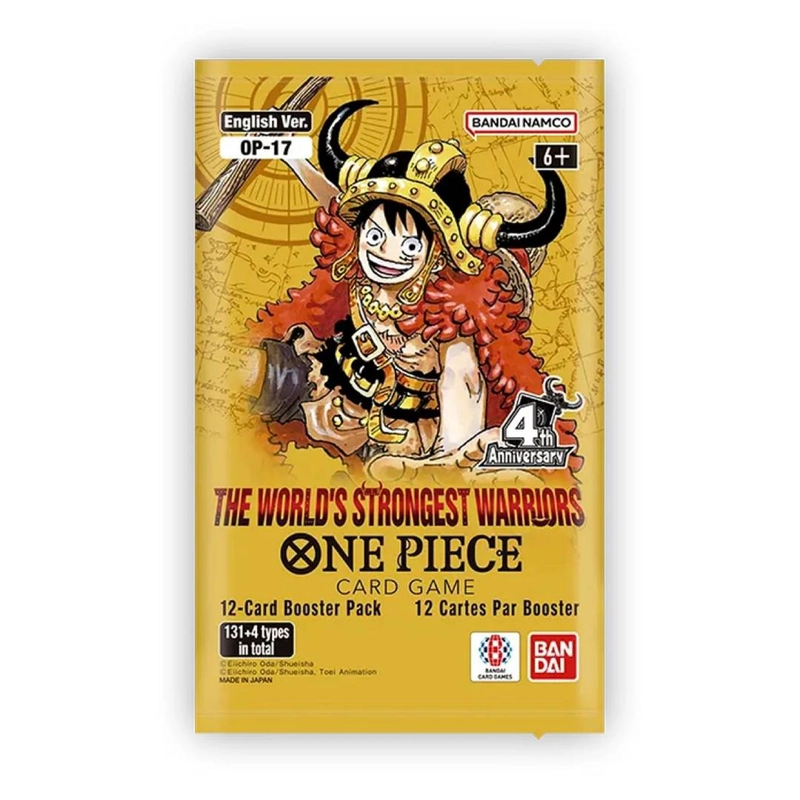 ONE PIECE TCG OP17 THE WORLDS STRONGEST WARRIORS BOOSTER BOX - 2