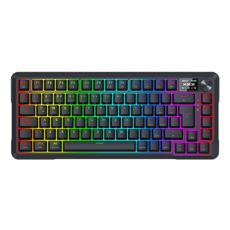 TECLADO REDRAGON UCAL LCD PRO K724RGB-PRO SP (YOLK SWITCHES) - 1