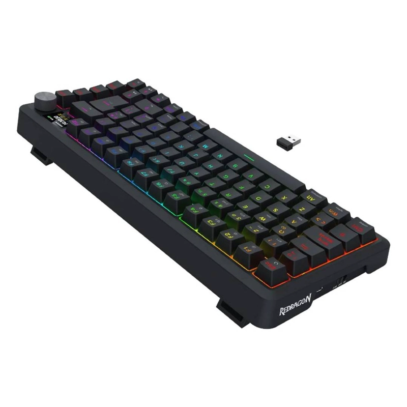 TECLADO REDRAGON UCAL LCD PRO K724RGB-PRO SP (YOLK SWITCHES) - 4