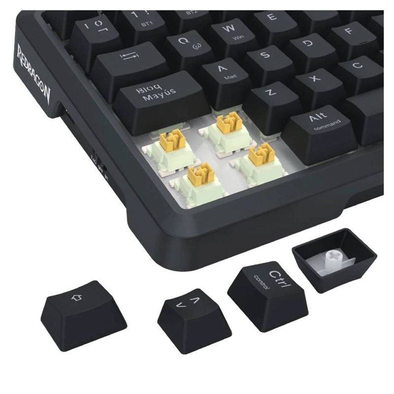 TECLADO REDRAGON UCAL LCD PRO K724RGB-PRO SP (YOLK SWITCHES) - 5