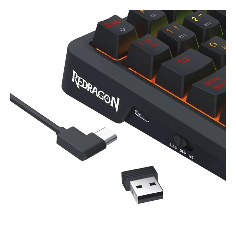 TECLADO REDRAGON UCAL LCD PRO K724RGB-PRO SP (YOLK SWITCHES) - 6