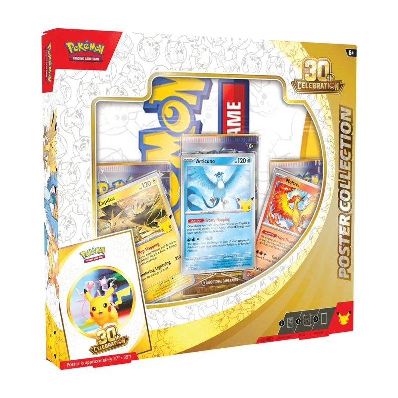 POKE MON TCG: 30TH CELEBRATION POSTER COLLECTION ESPAÑOL - 1