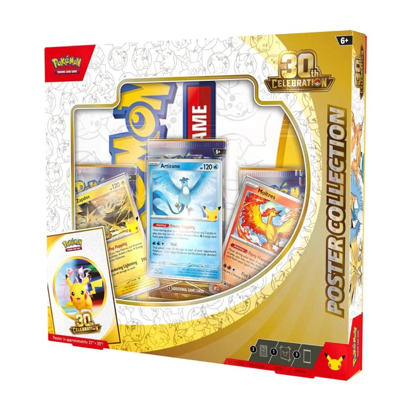 POKE MON TCG: 30TH CELEBRATION POSTER COLLECTION ESPAÑOL - 2