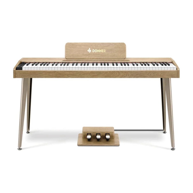 PIANO DIGITAL DONNER DDP-60 88 TECLAS SEMI PESADAS WOOD - 2
