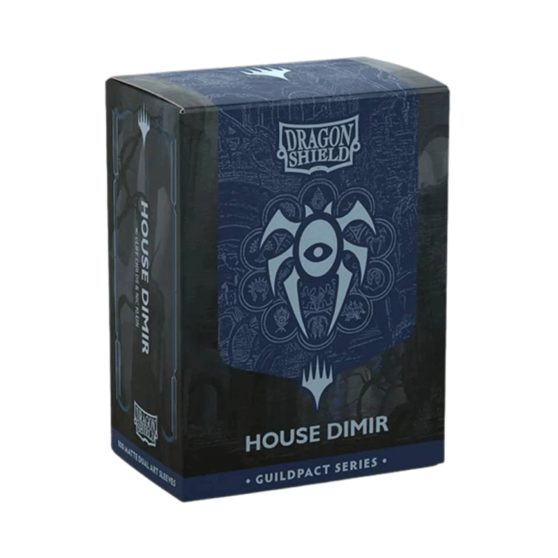 PROTECTOR DRAGON SHIELD DUAL MATTE MTG HOUSE DIMIR - 2