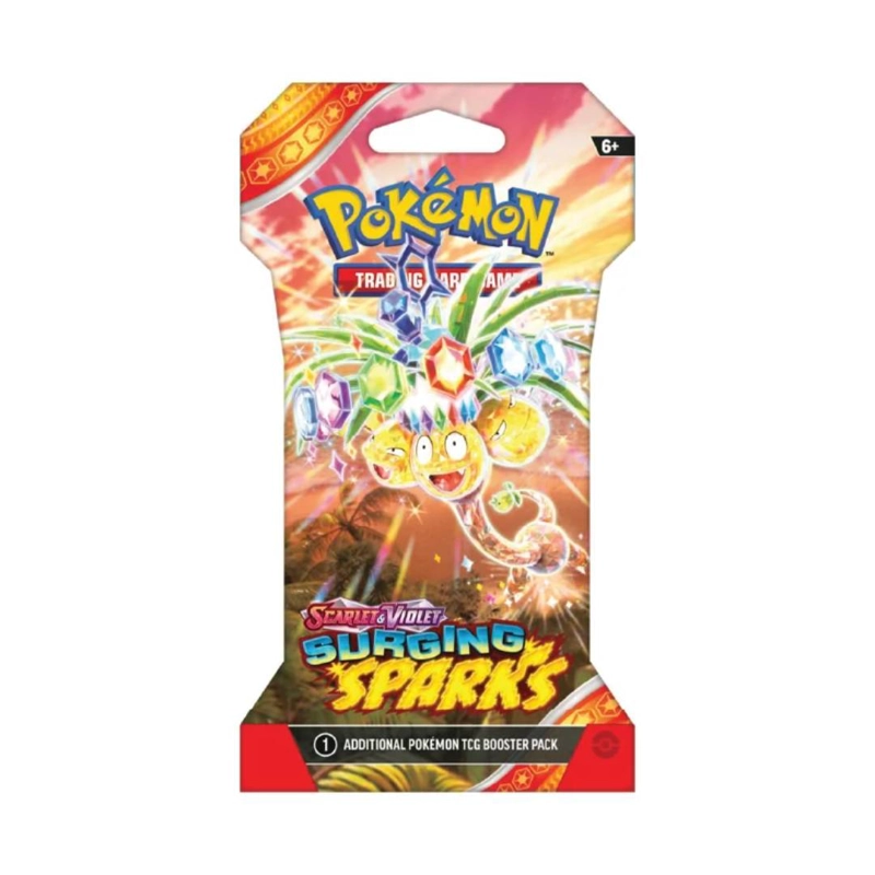 POKEMON TCG SURGING SPARKS - SLEEVED BOOSTER ESPAÑOL - 4