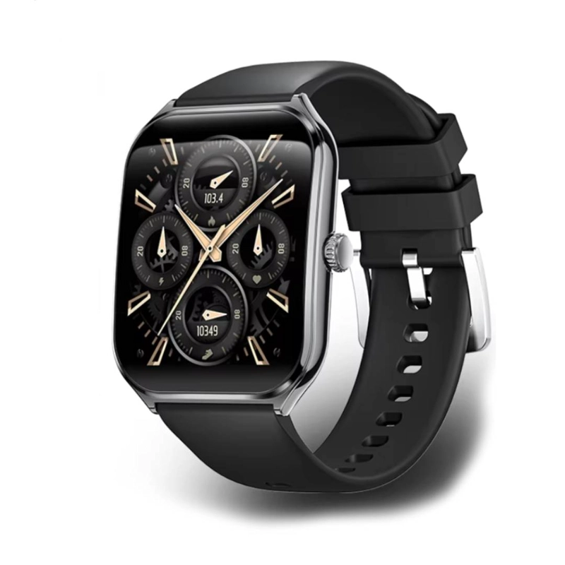 RELOJ INTELIGENTE AMOLED 1.96” PARA HOMBRE BLACK - 1