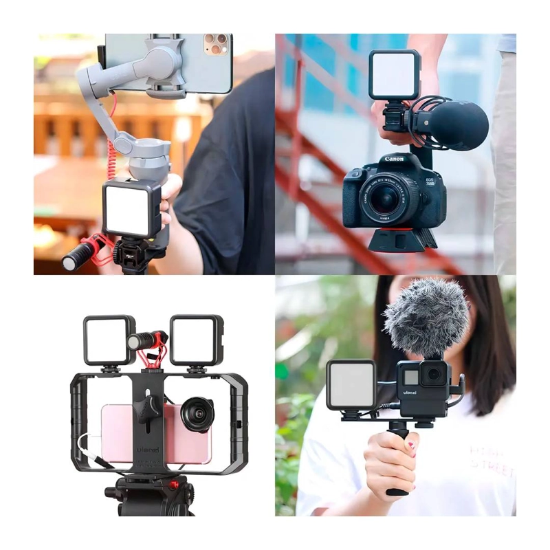 MINI LUZ LED ULANZI VL49 PARA VLOG 2000MAH - 2