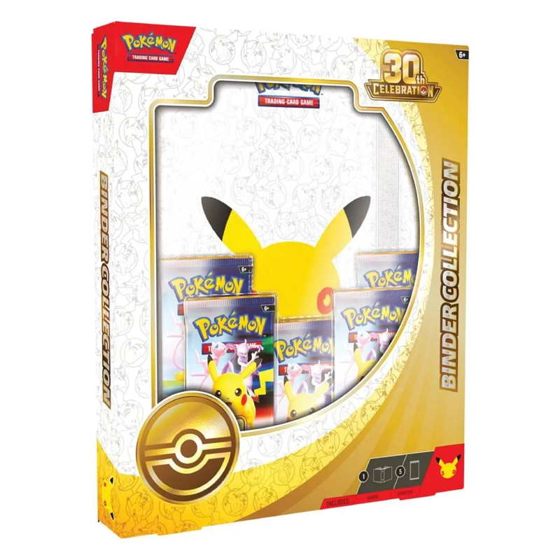 POKE MON TCG: 30TH CELEBRATION BINDER COLLECTION ESPAÑOL - 1