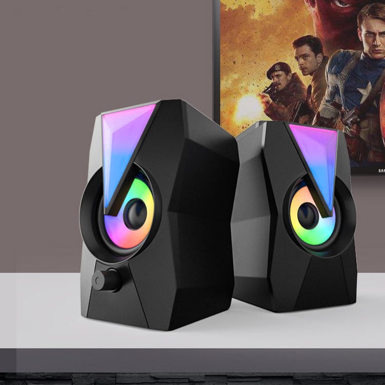 PARLANTE ALTAVOZ PC USB SPEAKER LAPTOP CELULAR RONDON - 2